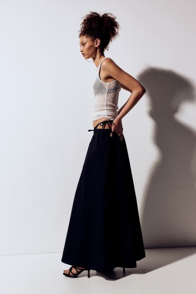 Poplin Circle Skirt | H&M (US + CA)