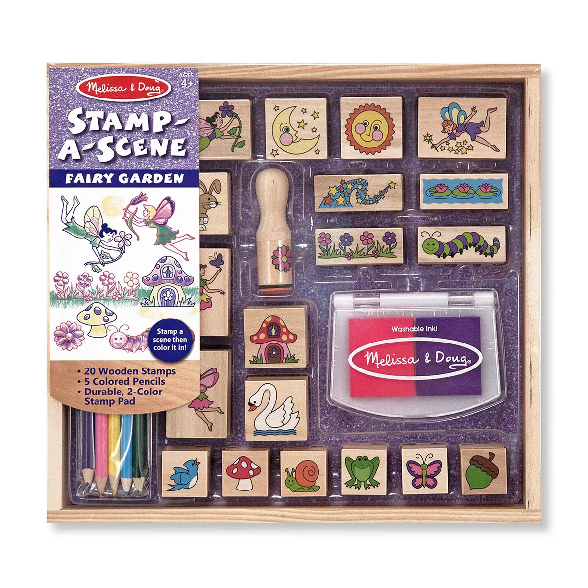 Melissa & Doug Stamp-A-Scene Fairy Garden | Kohl's