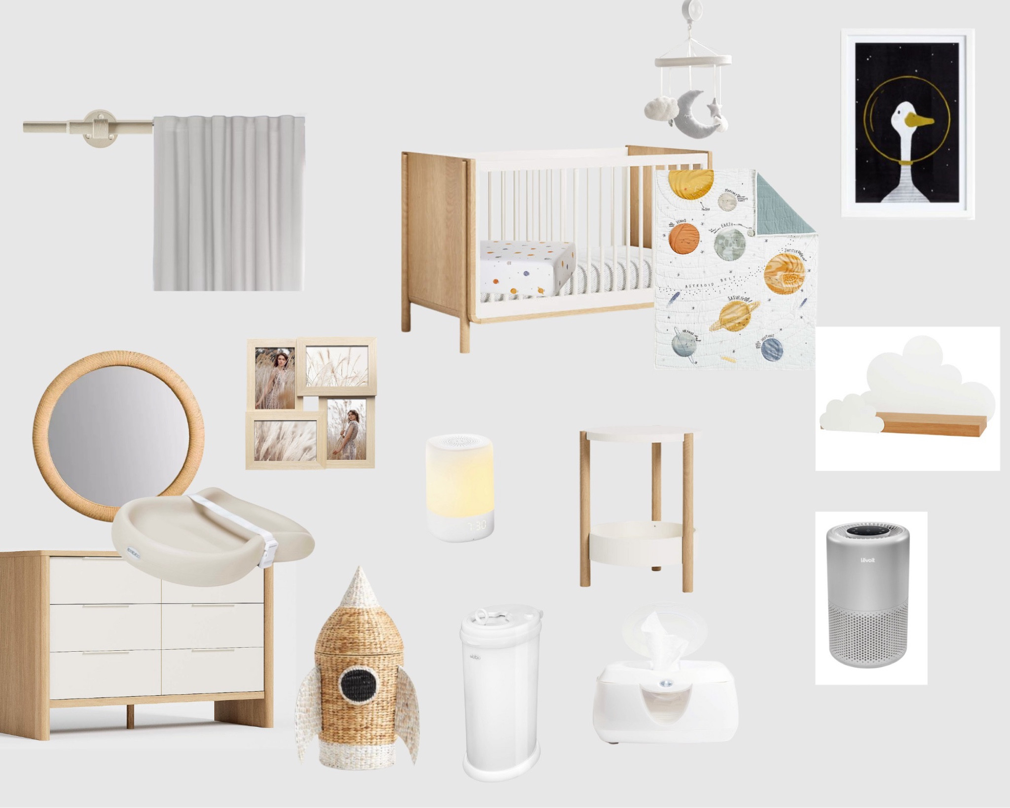 Niko’s neutral, space-themed nursery 🪐✨🌙 

#LTKHome #LTKBaby #LTKKids