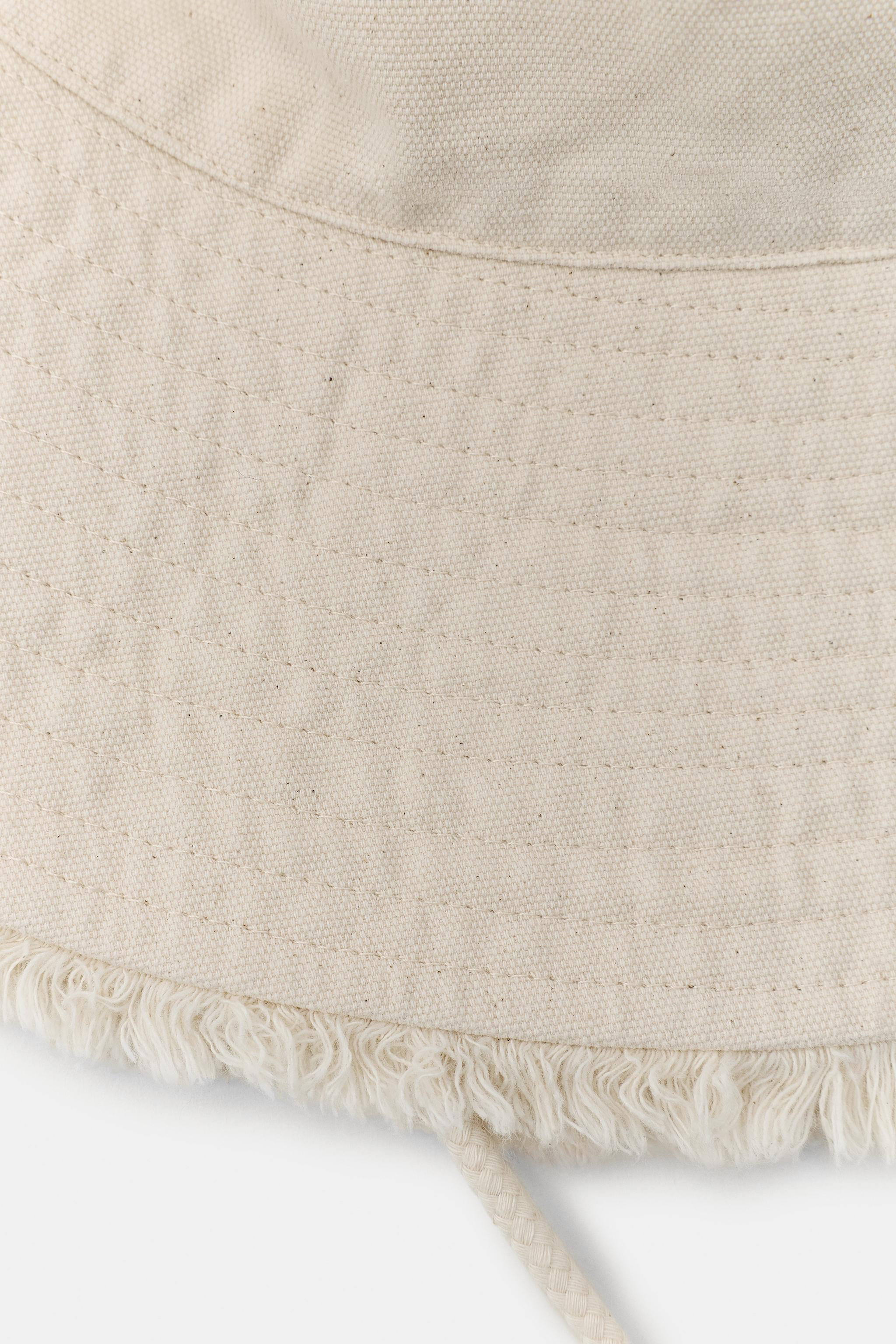 100% COTTON BUCKET HAT | Zara Canada