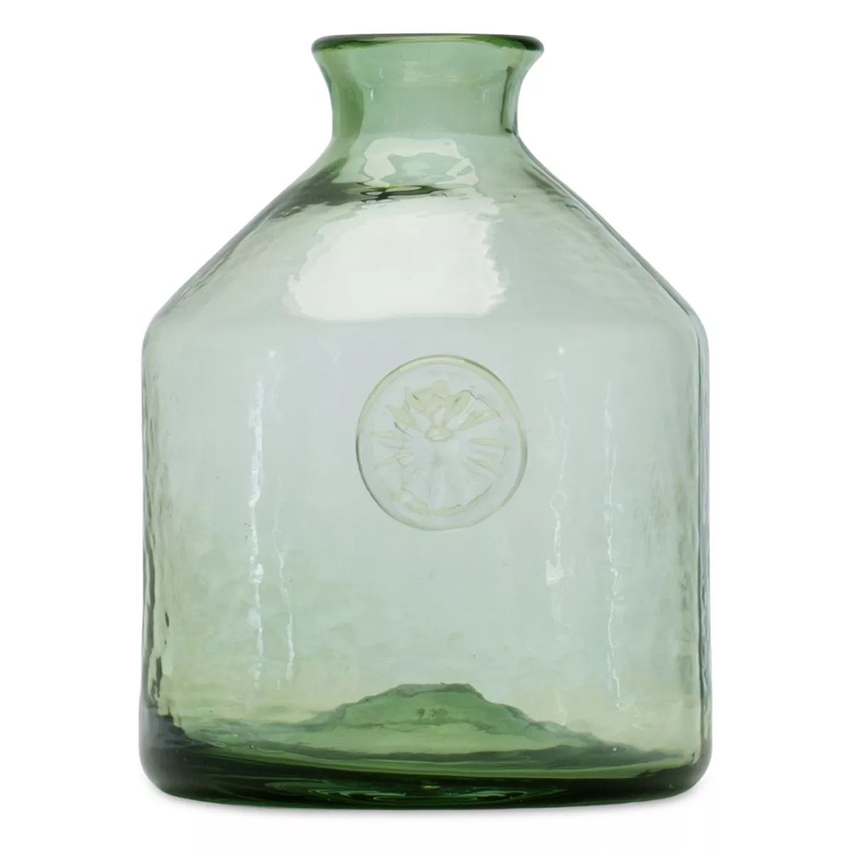 Melrose Sage Glass Bottle Neck Decorative Vase Table Decor | Kohl's