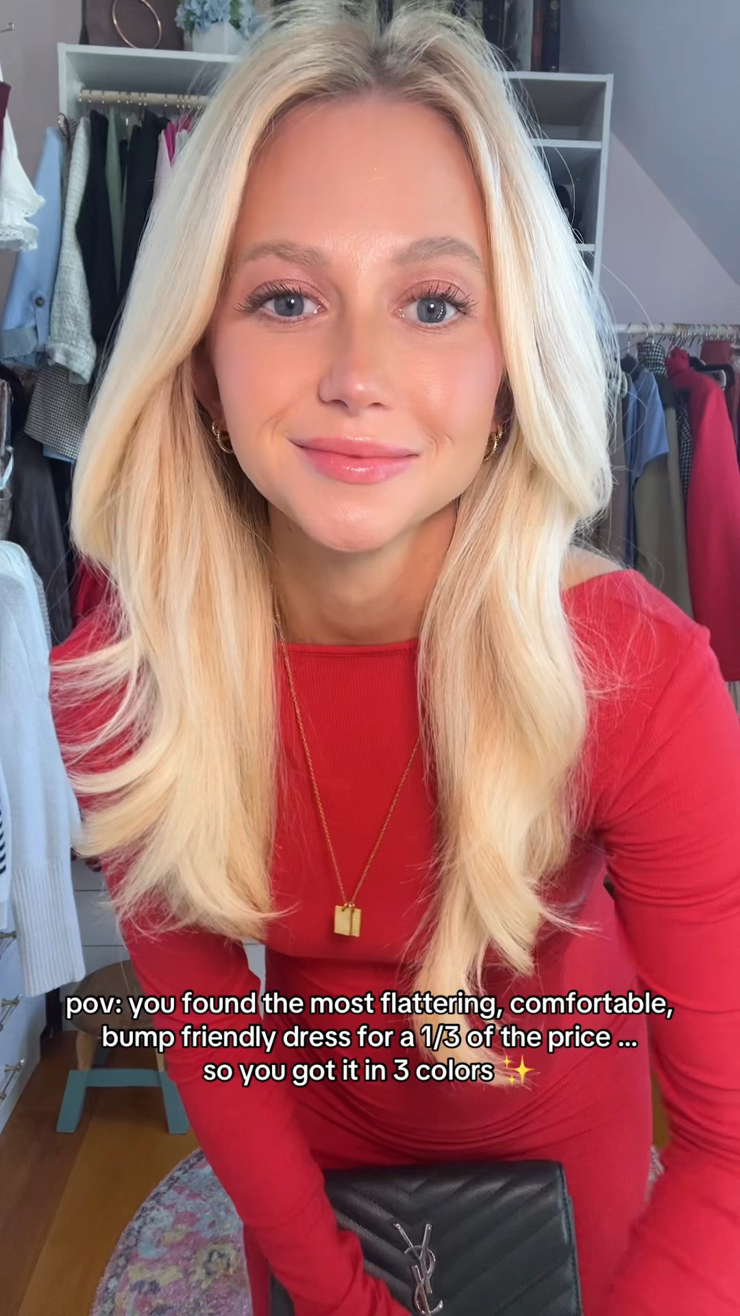 Skims inspired dress for a third of the price ✨👌🏻 true to size and bump friendly 

#LTKSaleAlert #LTKBump #LTKFindsUnder50