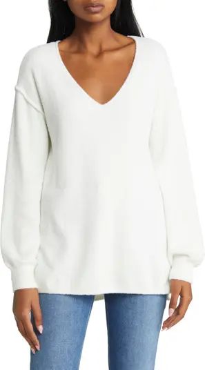 V-Neck Tunic Sweater | Nordstrom