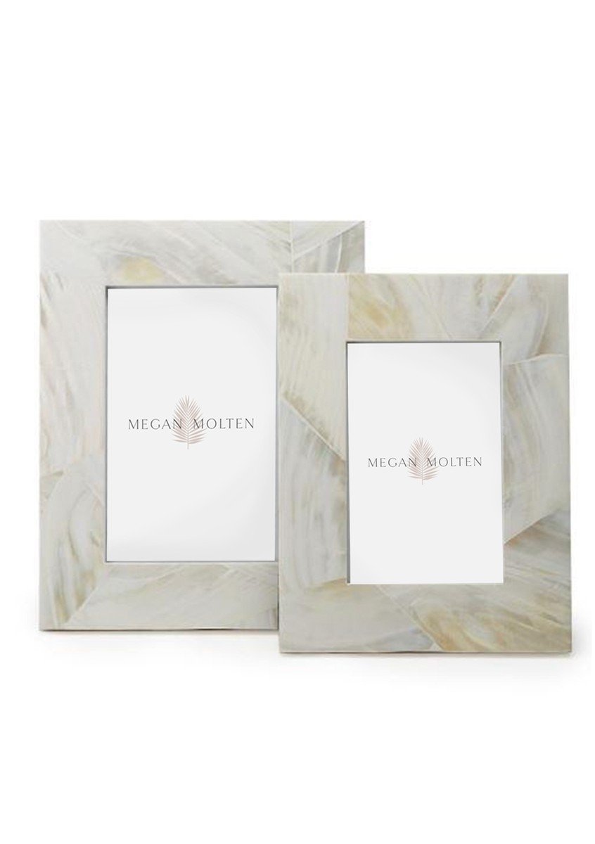 Mother of Pearl Photo Frame | Megan Molten