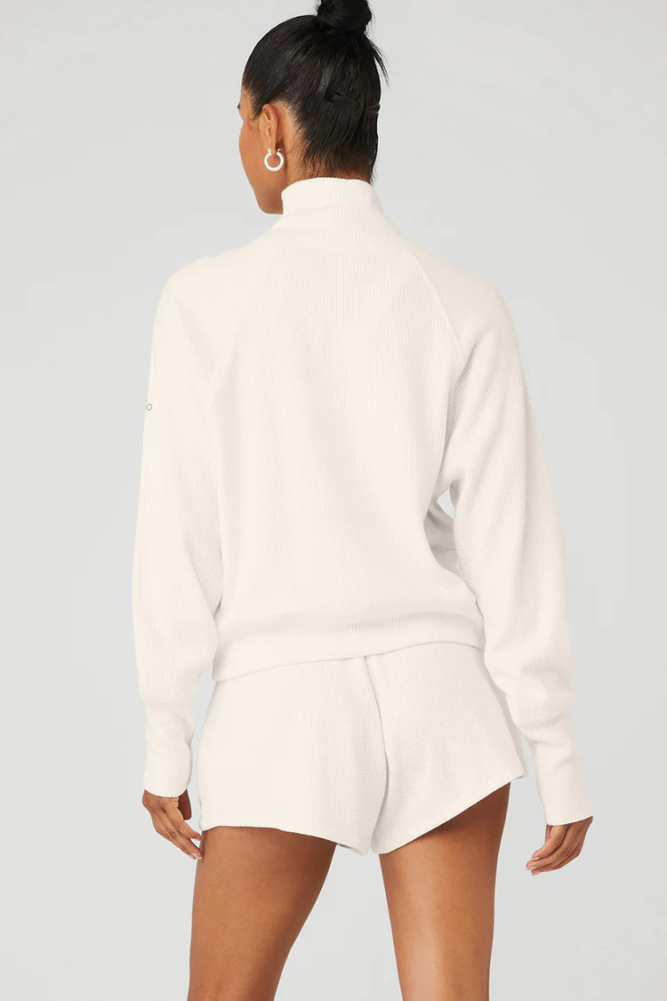 Thermal Weekend Escape Mock Neck Long Sleeve | Alo Yoga (US)