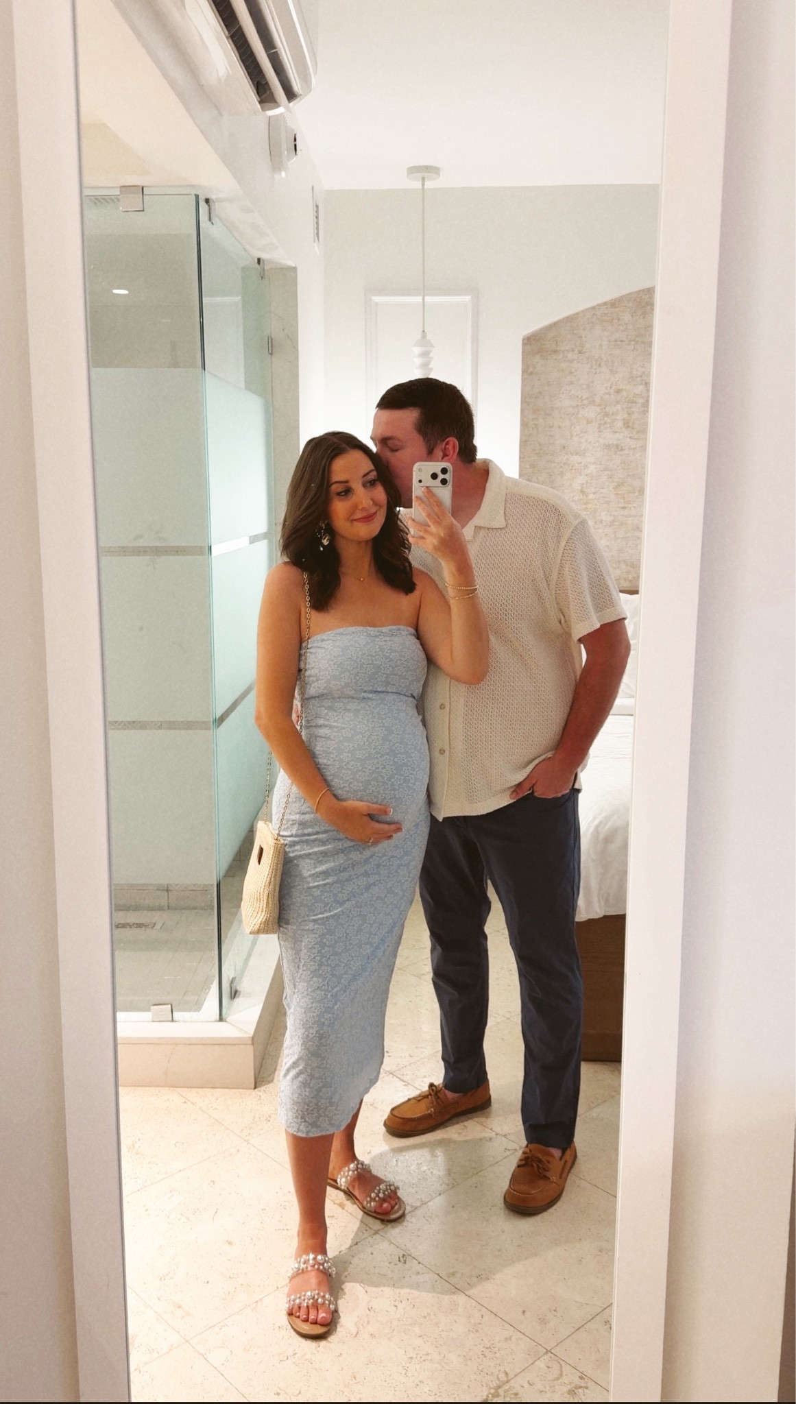 Baby moon outfits🤍 pregnancy friendly summer dress 

#LTKootd #LTKBump