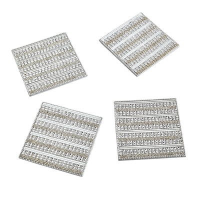 Silver Beaded Coaster Set of 4 | Pier 1 Imports