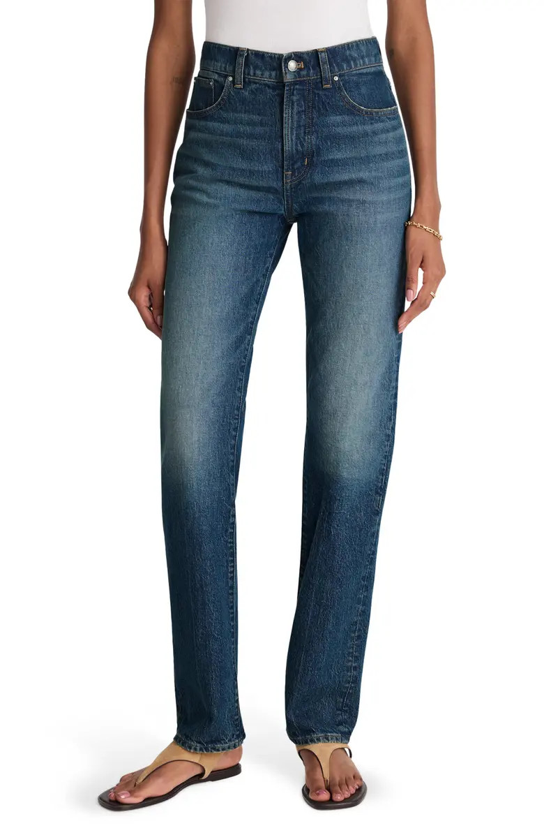 The Longline Straight Jeans | Nordstrom