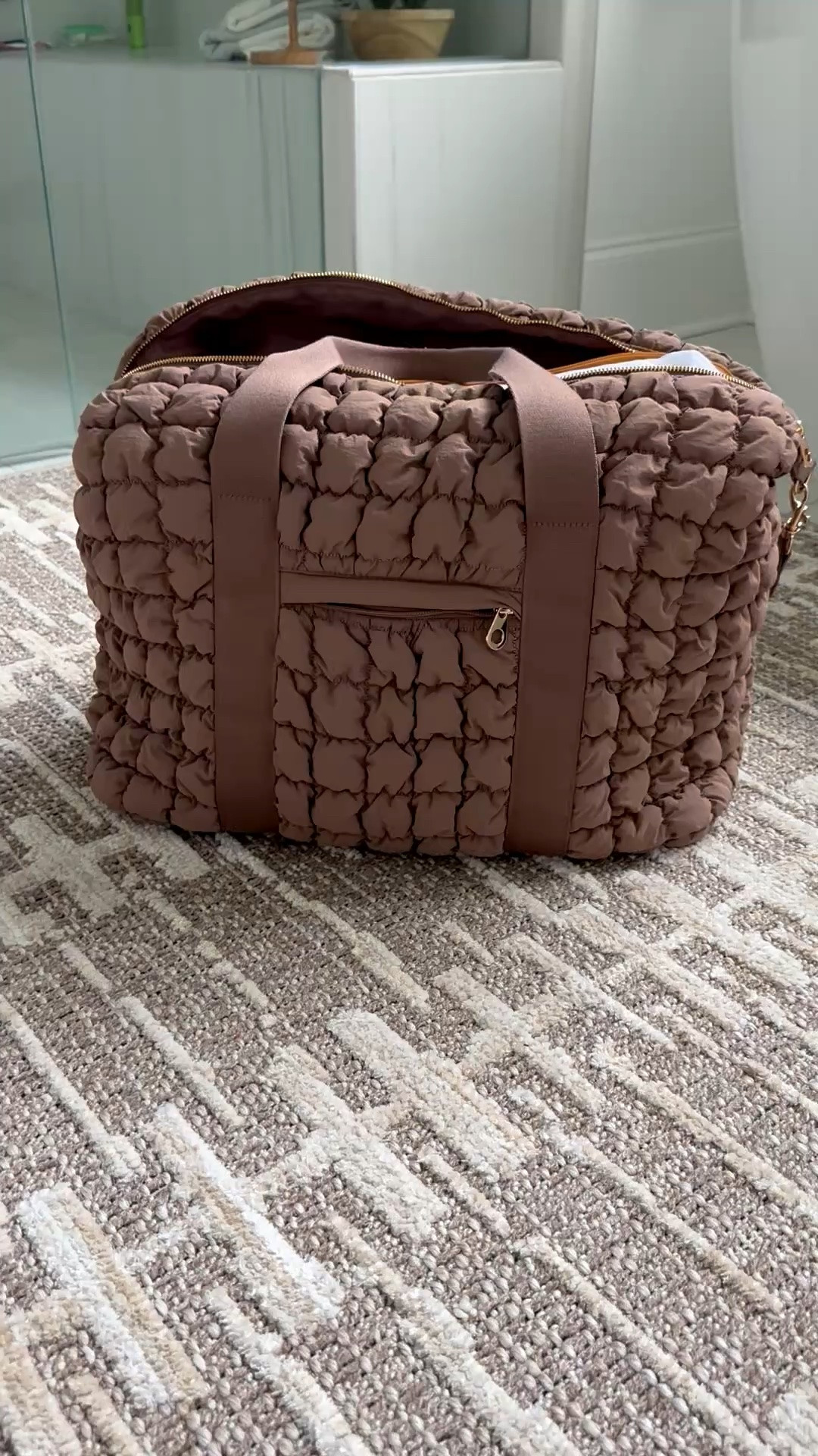 The cutest weekend bag! Love the function and style. 
@Target

#LTKTravel #LTKOver40 #LTKmomlife
