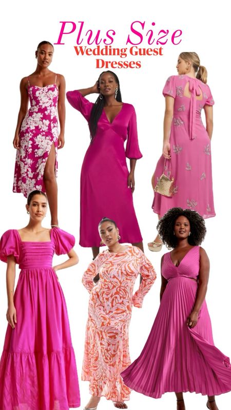 Pink Plus Size Wedding Guest Dress Edit 🎀

#LTKeurope #LTKplussize #LTKSeasonal