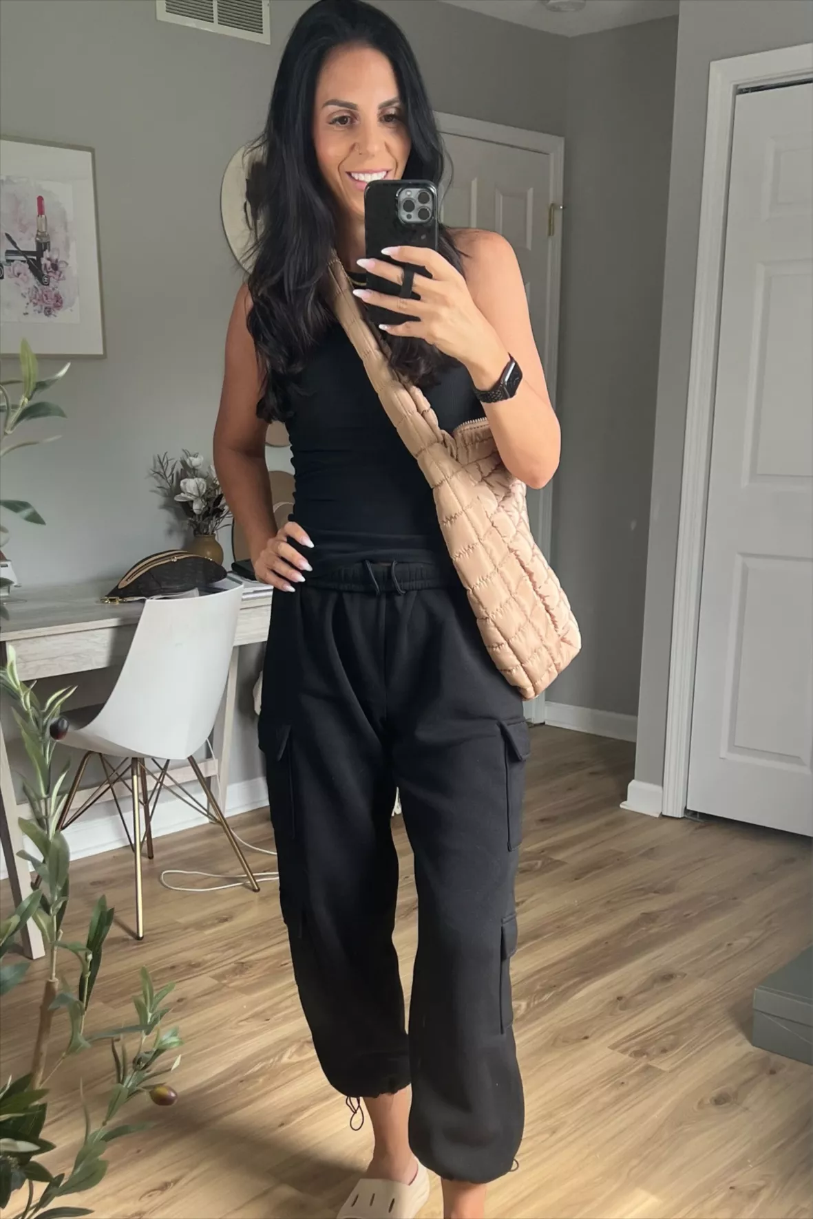 Time And Tru Women's Cargo Joggers curated on LTK