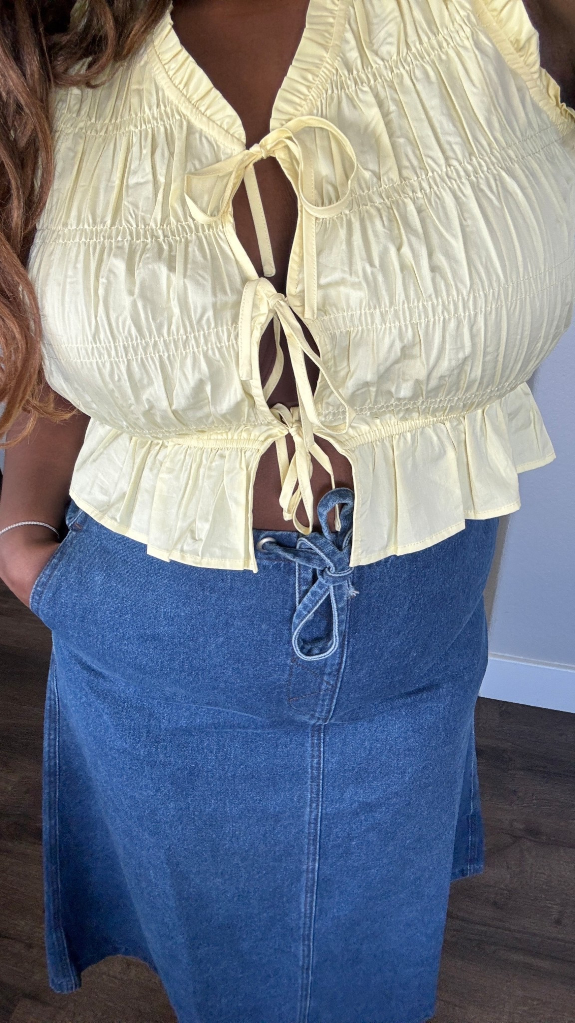 Feeling so springy today 🩵💛