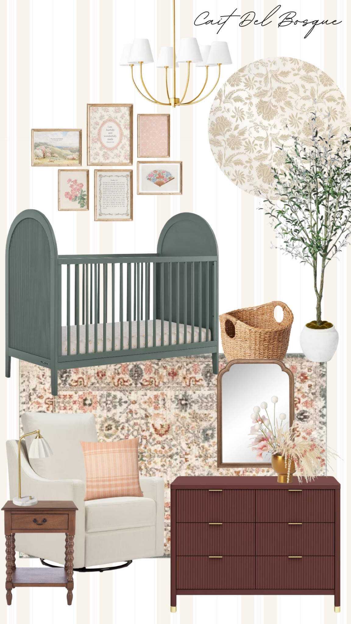 Girl Nursery Inspo ✨

Nurseries are by far one of my favorite spaces to design! Welcome to a nursery where modern meets traditional. Soft pinks and lush greens come together in a space full of charm and character, creating a playful yet timeless atmosphere for your little one to grow and dream. 

nursery, baby, girl, girl nursery, nursery inspo, nursery decor, baby nursery, nursery furniture, crib, nursery rug, nursery chair, nursery art, nursery dresser, nursery lamp

#LTKHome #LTKBaby