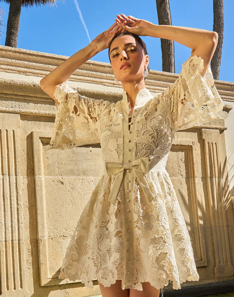 Carmen Lace Mini Dress | Mestiza New York