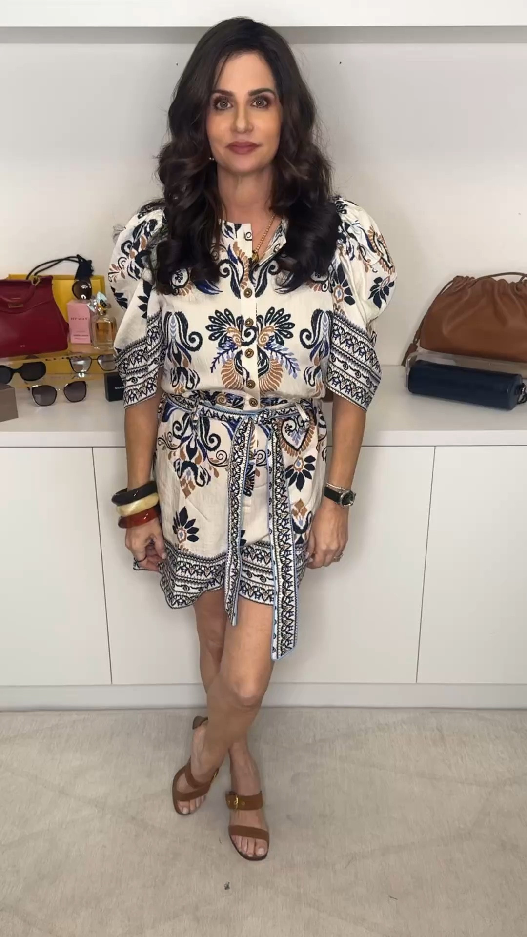 The perfect romper for spring and summer . Lightweight and so pretty . Wearing a med. I could have sized down. #romper #summerstyle 

#LTKOver40 #LTKootd #LTKPetite