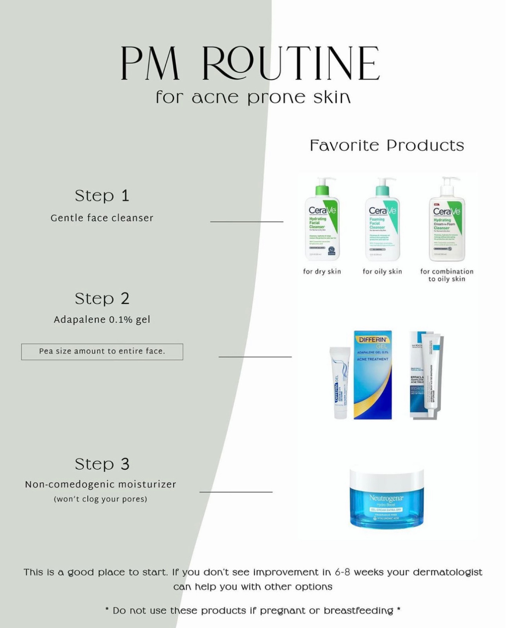 PM ACNE ROUTINE!

If you struggle with acne, I recommend not overwhelming your skin with too many different products. Instead, simplify and get back to the basics! 

#LTKunder50 #LTKbeauty