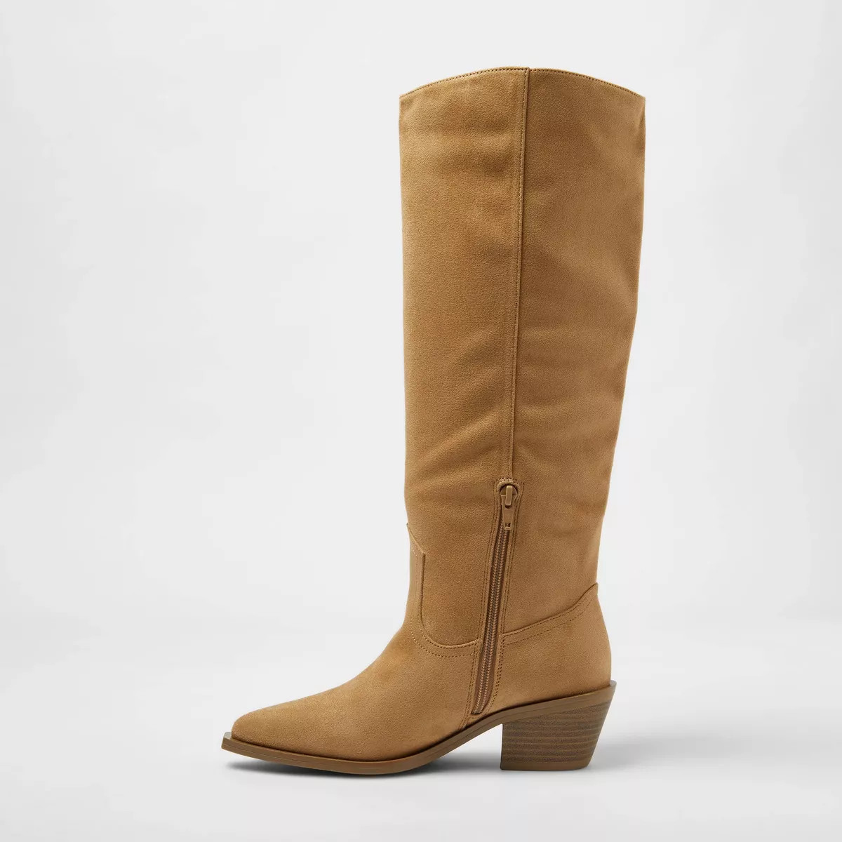 Women’s Patsy Boots with Memory Foam Insole - Universal Thread™ Beige 6.5 | Target