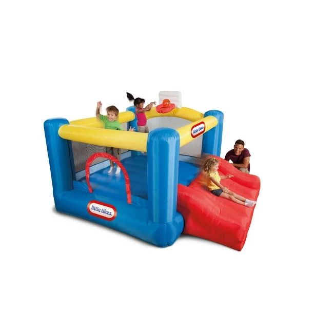 Little Tikes Junior Sports 'n Slide Inflatable Bouncer | Walmart (US)