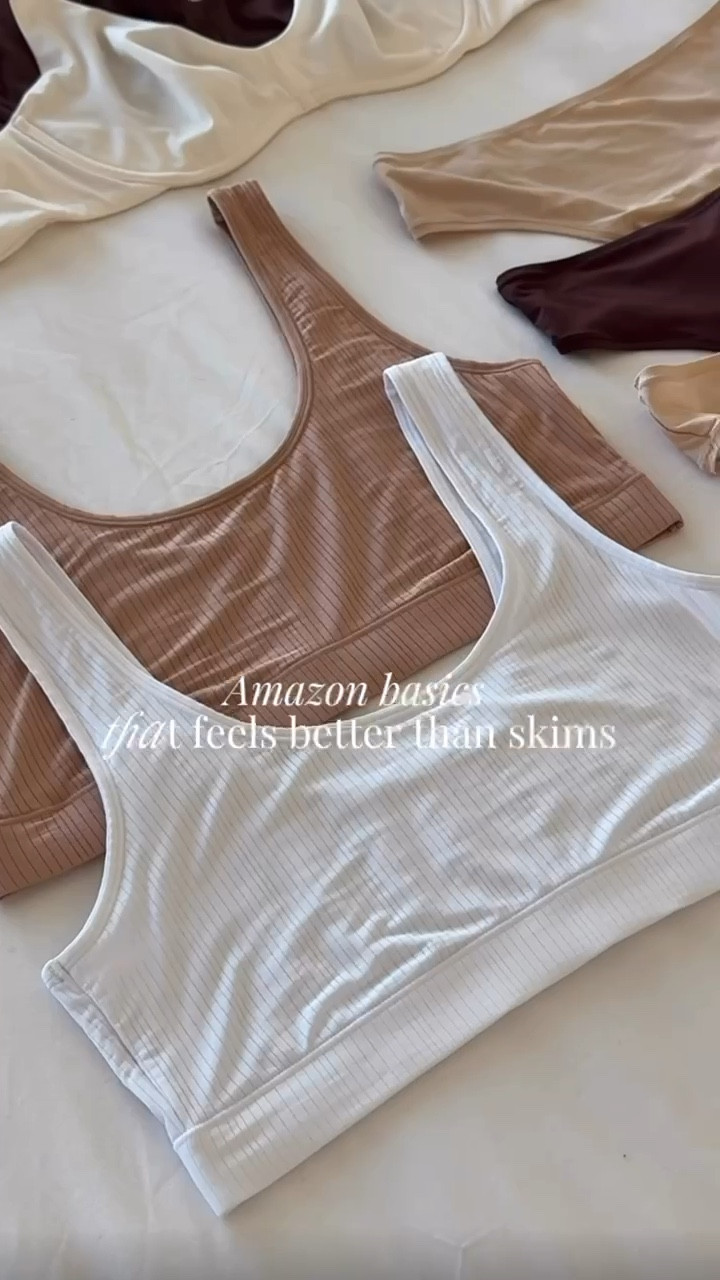 Amazon basics that feel better than skims!

Amazon bras, Amazon underwear, Amazon finds, Amazon fashion 
@amazon @amazonfashion