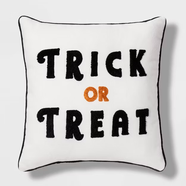 Trick or Treat Halloween Decorative Pillow - Hyde & EEK! Boutique™ | Target