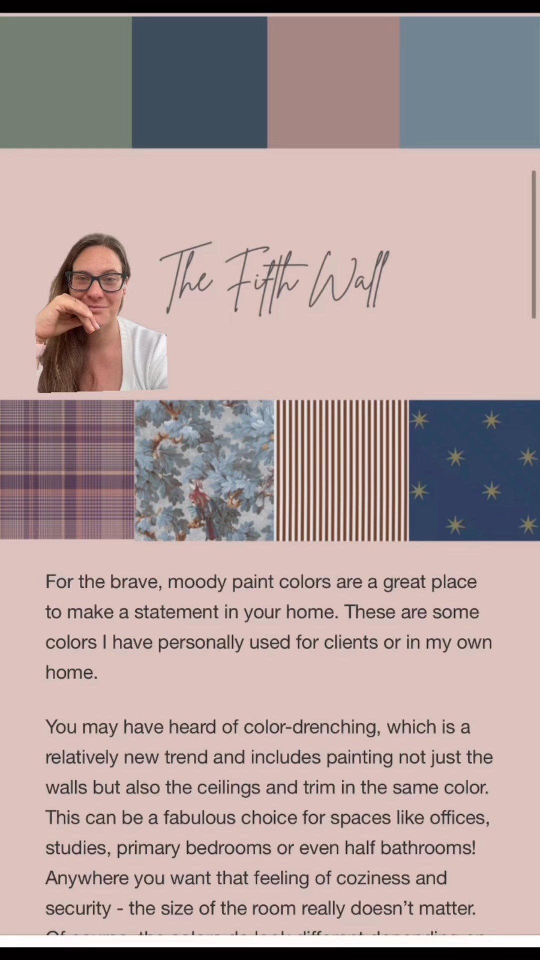 Building color confidence to make bolder choices that suit you and create a cozy home just for you. 

Part 1- the fifth wall (the ceiling)

#LTKStyleTip #LTKHome