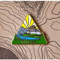 Glacier National Park Hard Enamel Pin | Lapel Collection - Accessories Gift For Outdoorsy & Nature Hiking Lovers | Etsy (US)