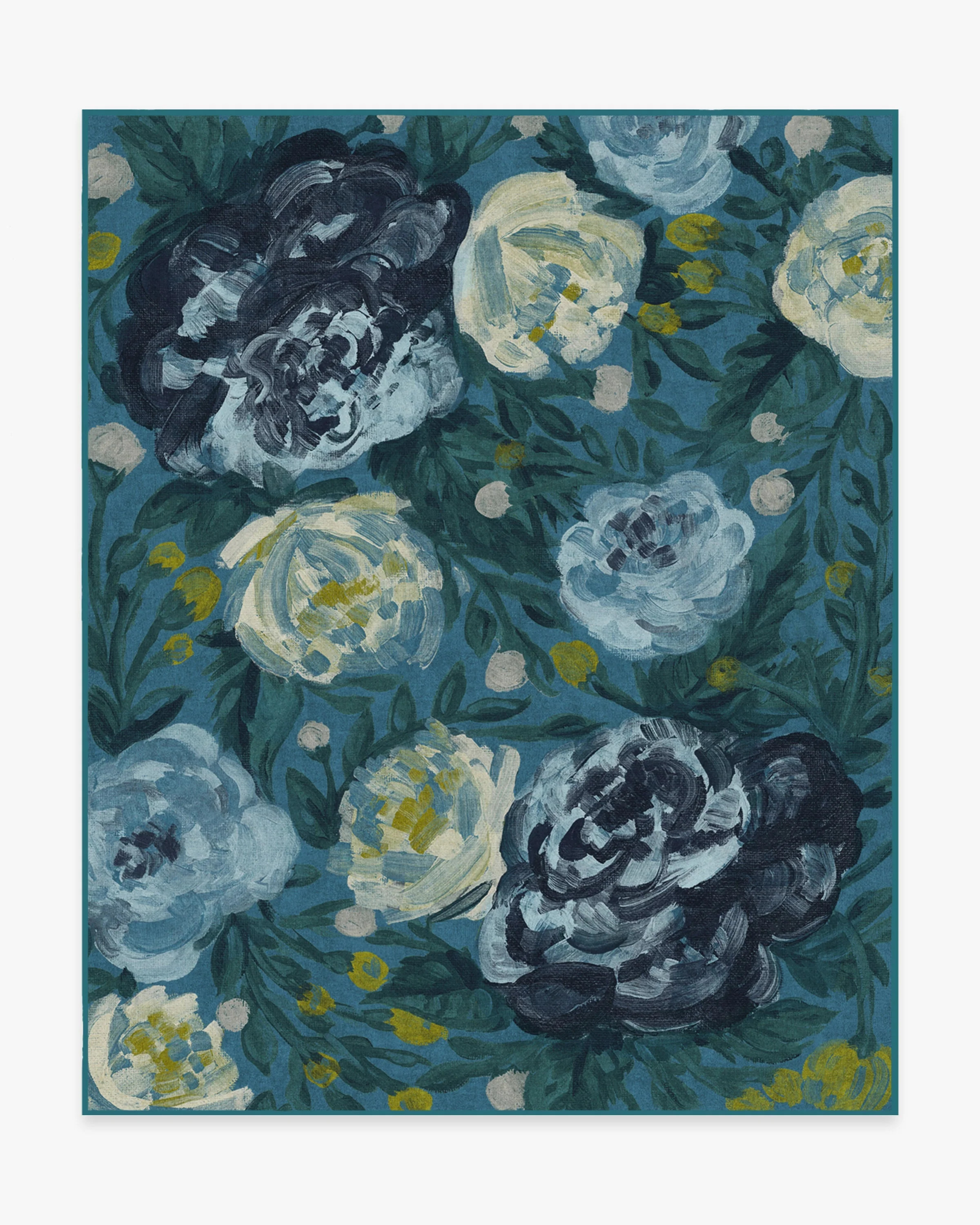 Camellia Midnight Rug | Ruggable