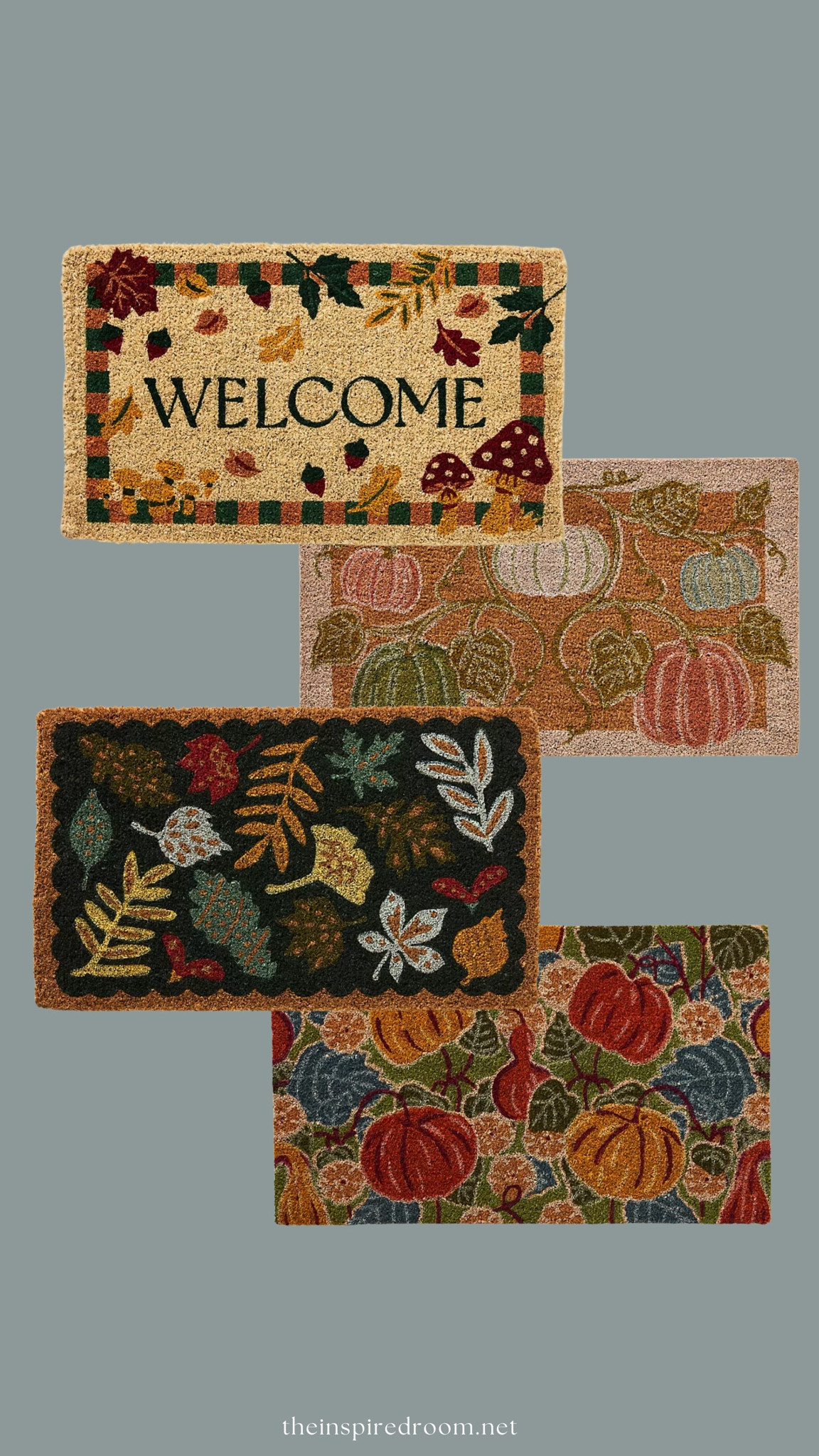 4 cozy fall doormats 

#LTKStyleTip #LTKSeasonal #LTKHome