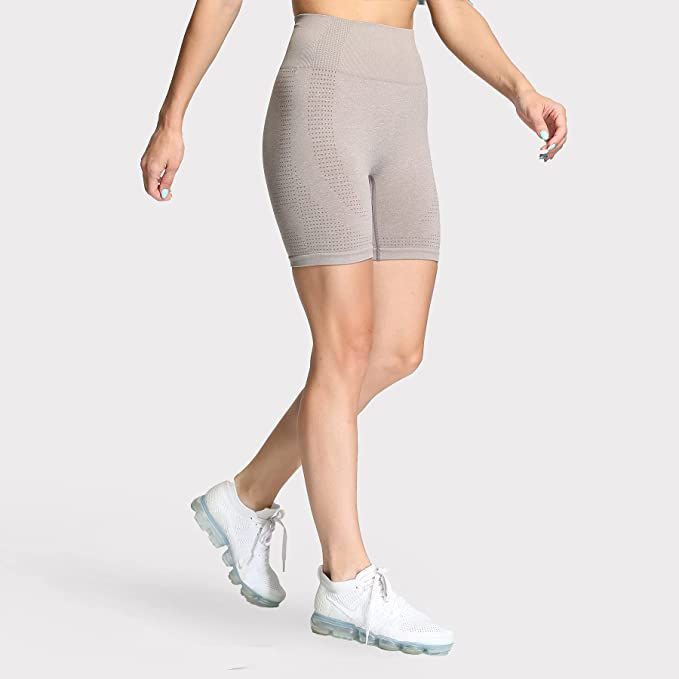 Aoxjox Vital 2.0 Seamless Biker Shorts for Women High Waist Workout Shorts Booty Running Yoga Sho... | Amazon (US)