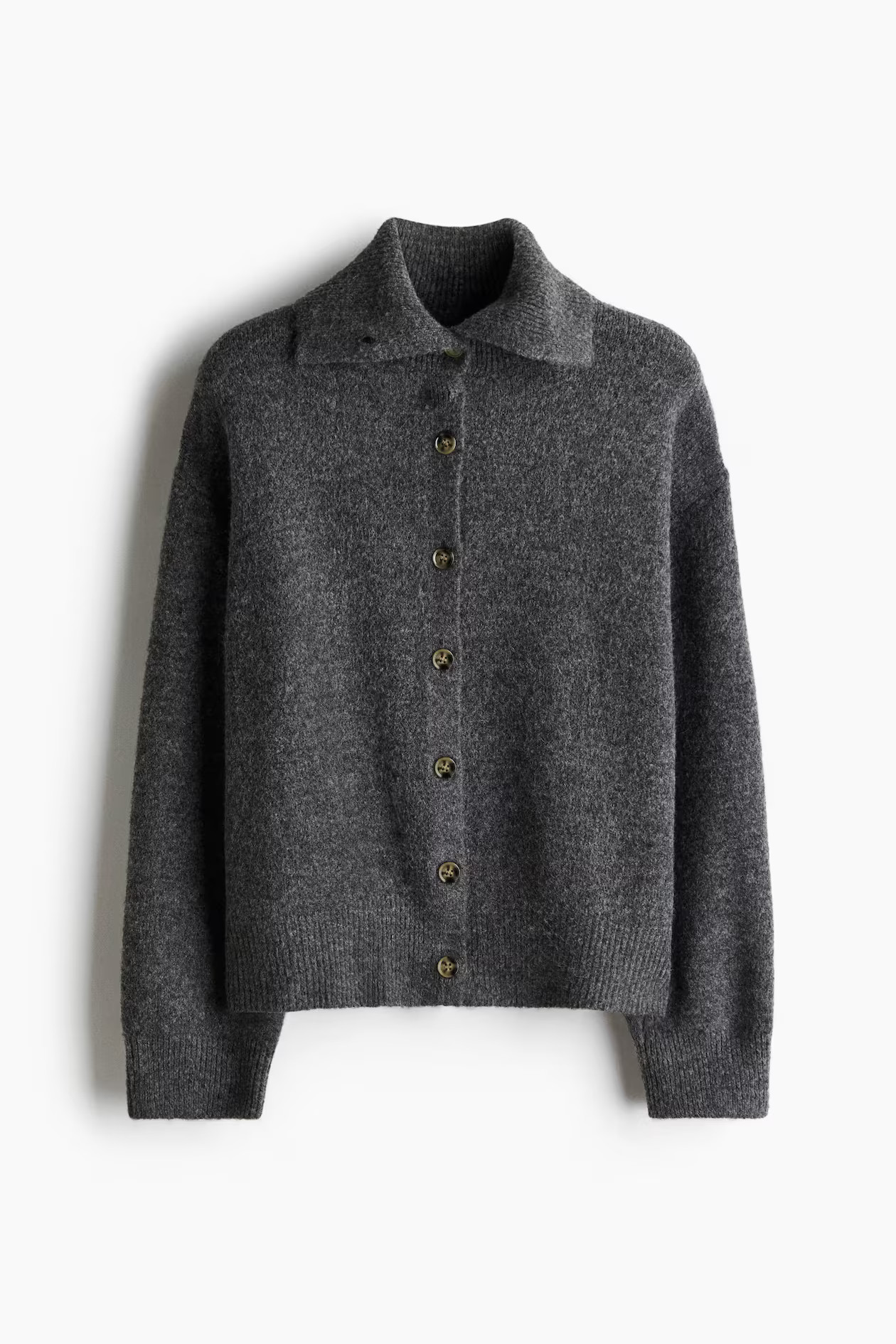 Collared cardigan | H&M (UK, MY, IN, SG, PH, TW, HK)