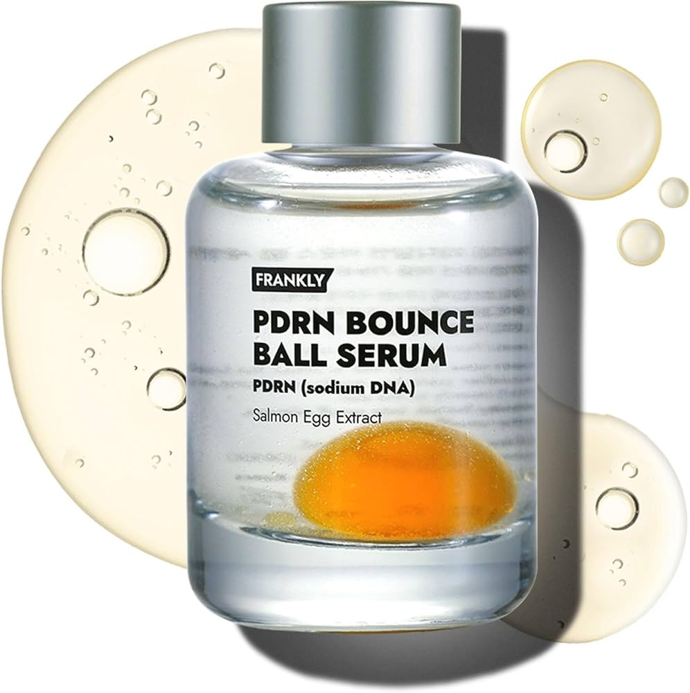 FRANKLY PDRN Bounce Ball Serum – PDRN Salmon DNA Serum for Plumping, Firming & Glass Skin | Bou... | Amazon (US)