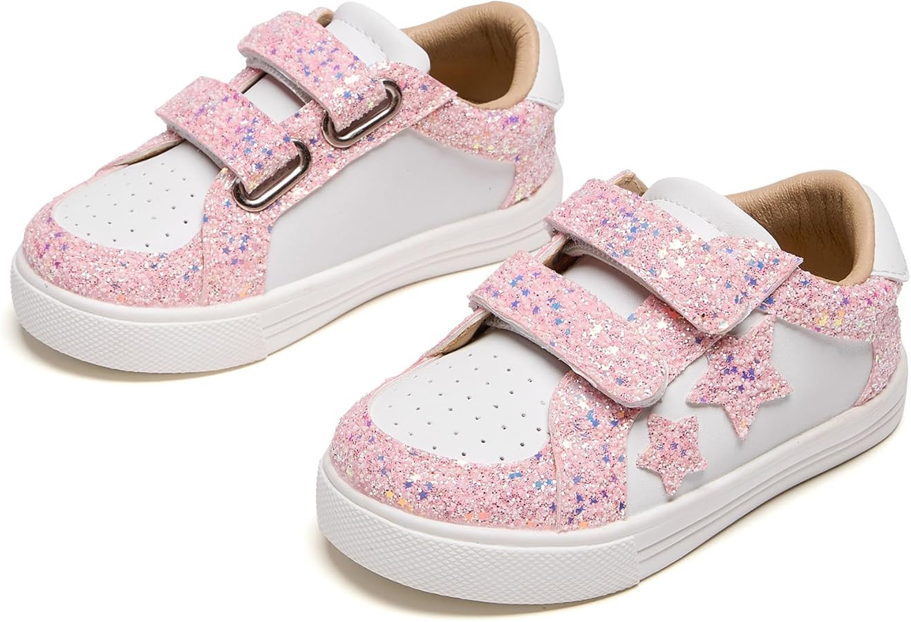 Kiderence Toddler Girls Sneakers Little Girls Running Sports Shoes(Toddler/Little Kids) | Amazon (US)