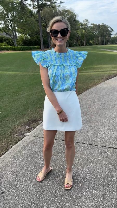 Yesterday evening’s golf outing! We had the best time with just the little guy. He’s been bitten by the golf bug lately and we are completely ok with it! I get asked all the time if I play golf. I feel it is my duty to wear cute outfits and drive the cart. I think I totally fit the part. What do you think?! 

#LTKfindsunder100 #LTKfamily #LTKstyletip