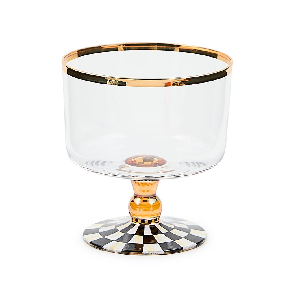 Courtly Check Glass Sorbet | MacKenzie-Childs