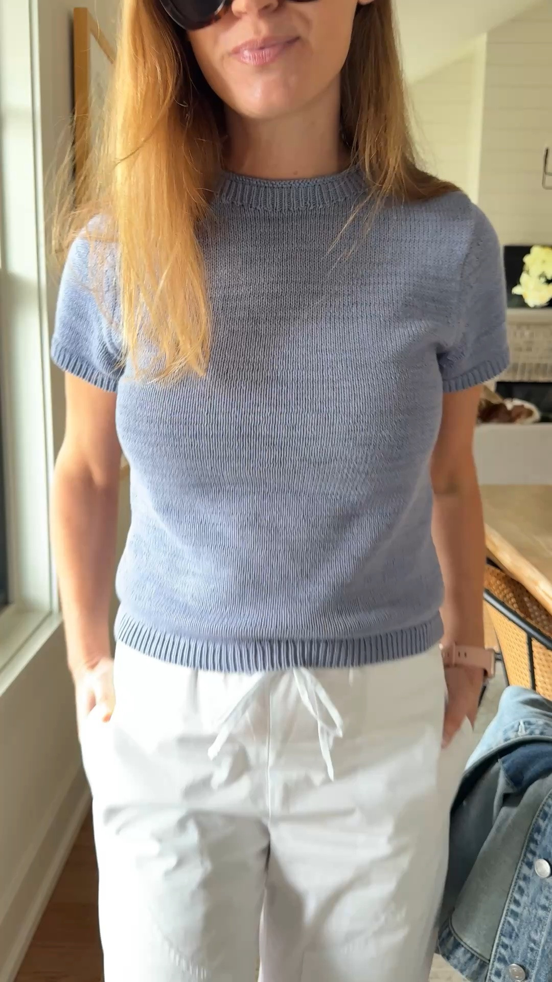 Sweater size small
Pants run very big, size Xxs

#LTKdayinmylife #LTKgrwm #LTKootd