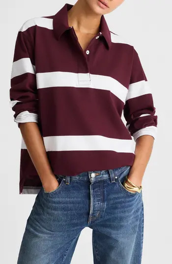 Madewell Rugby Polo Shirt | Nordstrom | Nordstrom