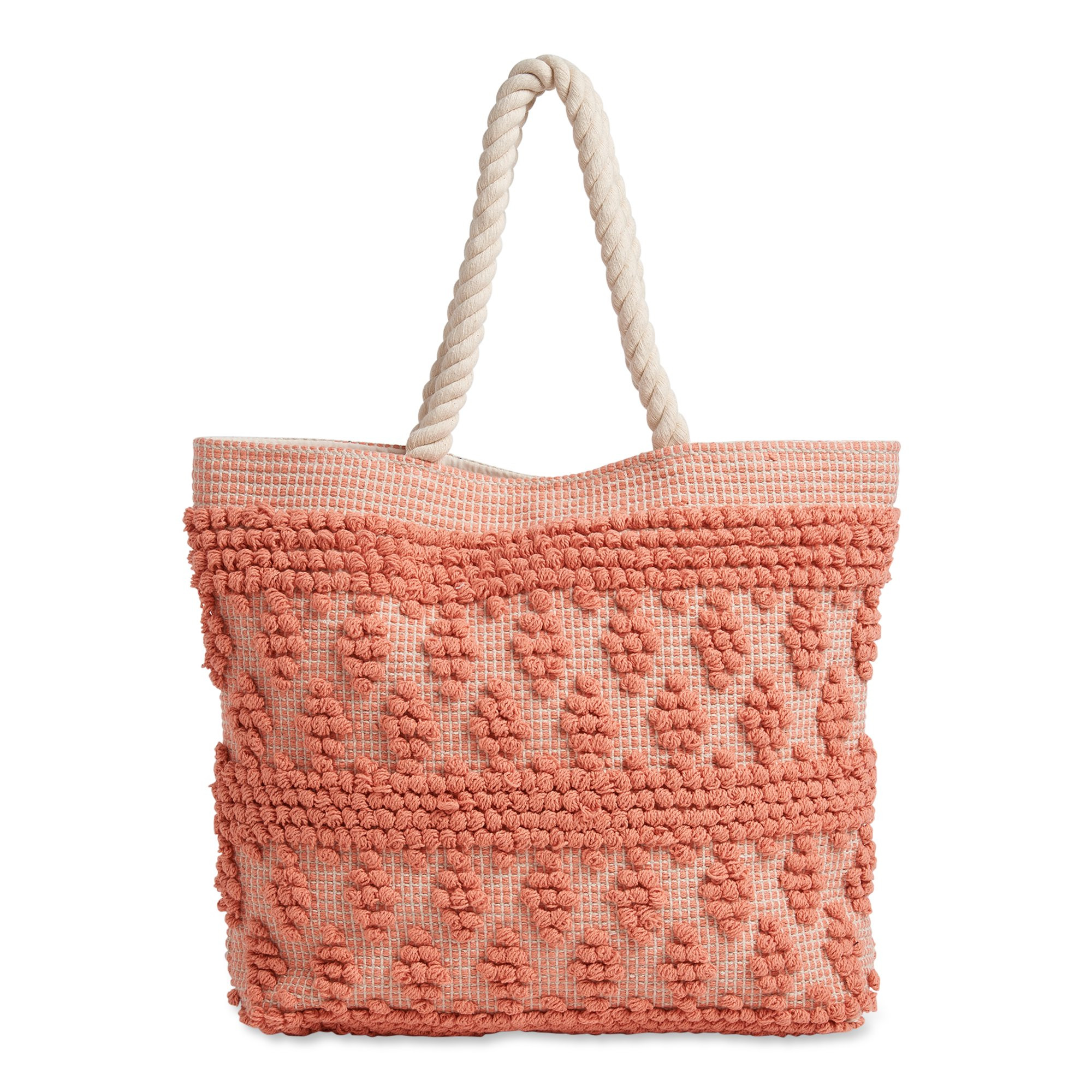Time and Tru Jaquard Tote | Walmart (US)