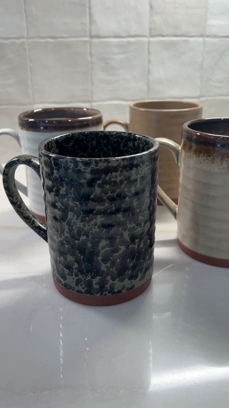 Target mugs / come in a set of 4 / organic modern home 