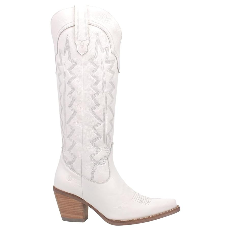 Dingo Sand High Cotton Women's Tall 16 inch Snip Toe Western Boots DI936-SAND | Amazon (US)