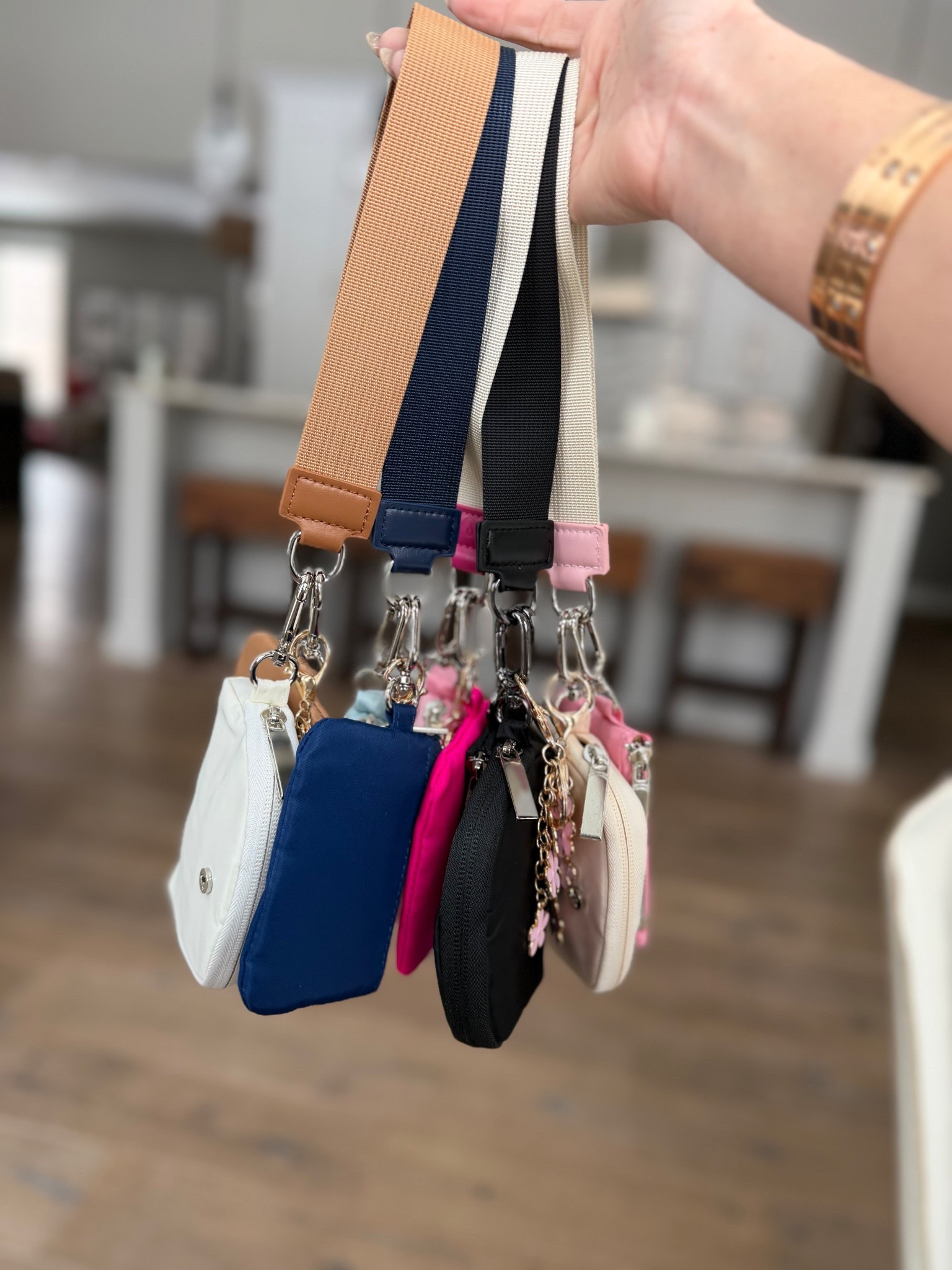 Wristlet dual pouch birthday party favor idea for tween girls in a mall shopping birthday party
Amazon look for less 