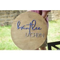 Baby Name Sign, Nursery Decor, Sign For Nursery, Above Crib Wall Art, Wooden Personalized Decor | Etsy (US)