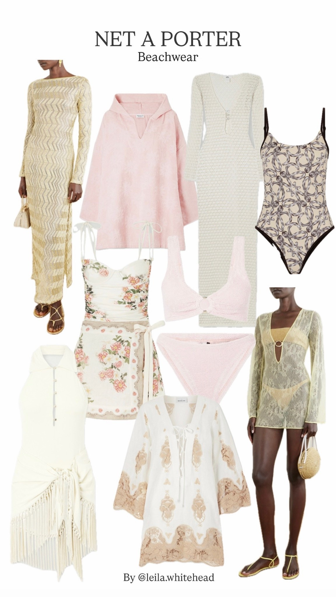 So many stylish bikinis, swimsuits and beach cover ups arriving at #netaporter

#LTKsummer #LTKluxury #LTKtravel