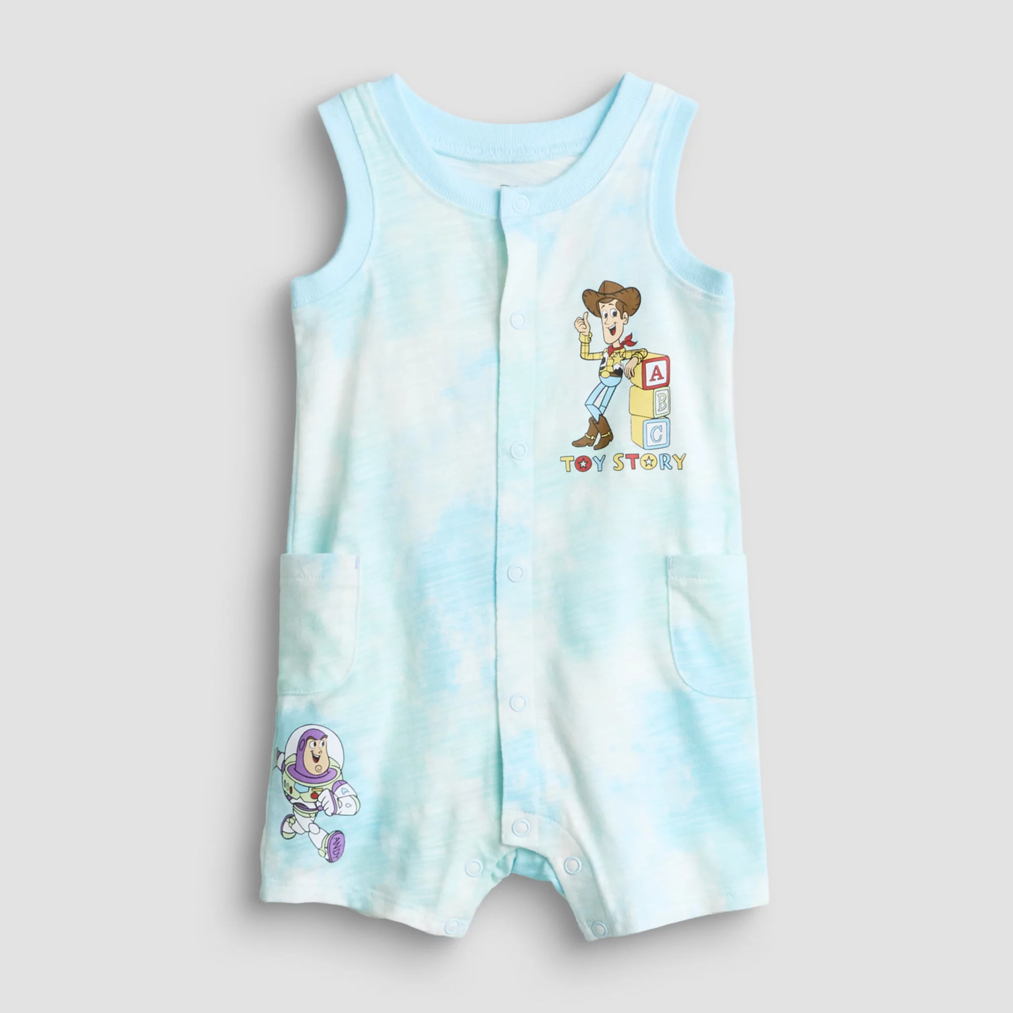 Baby Boy Jumping Beans\u00ae Tank Snap Up Toy Story Romper | Kohl's