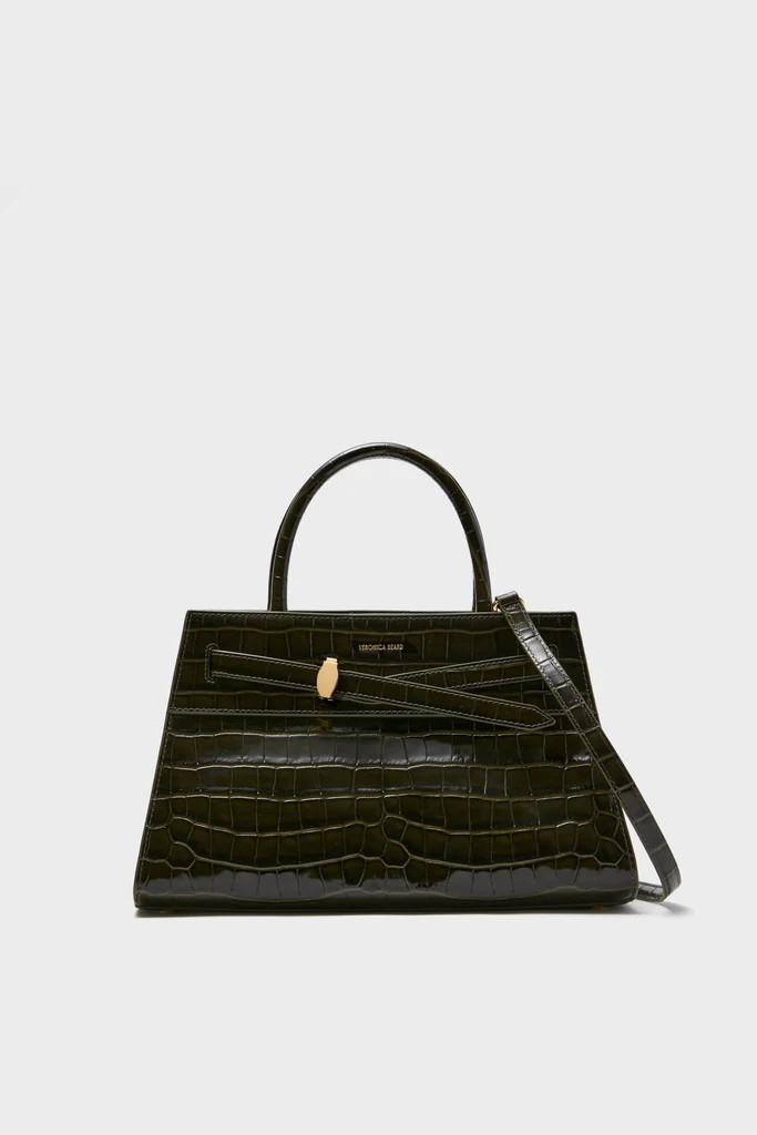 Cypress Croc Embossed Veronica Beard Dash Bag | Tuckernuck (US)