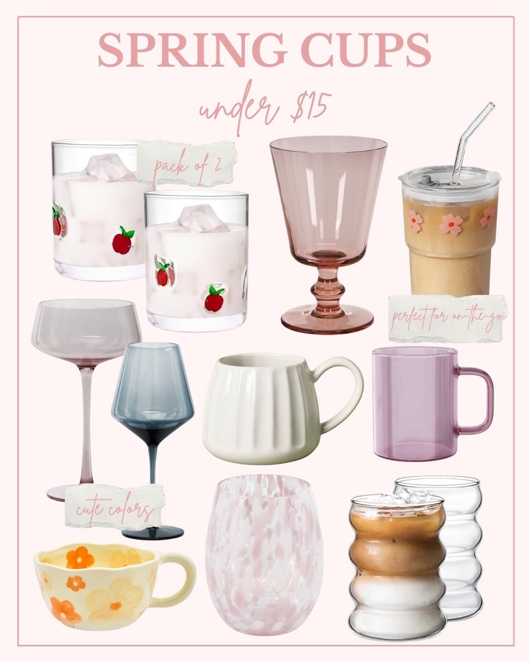 Spring cups you need! 


#LTKHome #LTKSpringSale #LTKmomlife