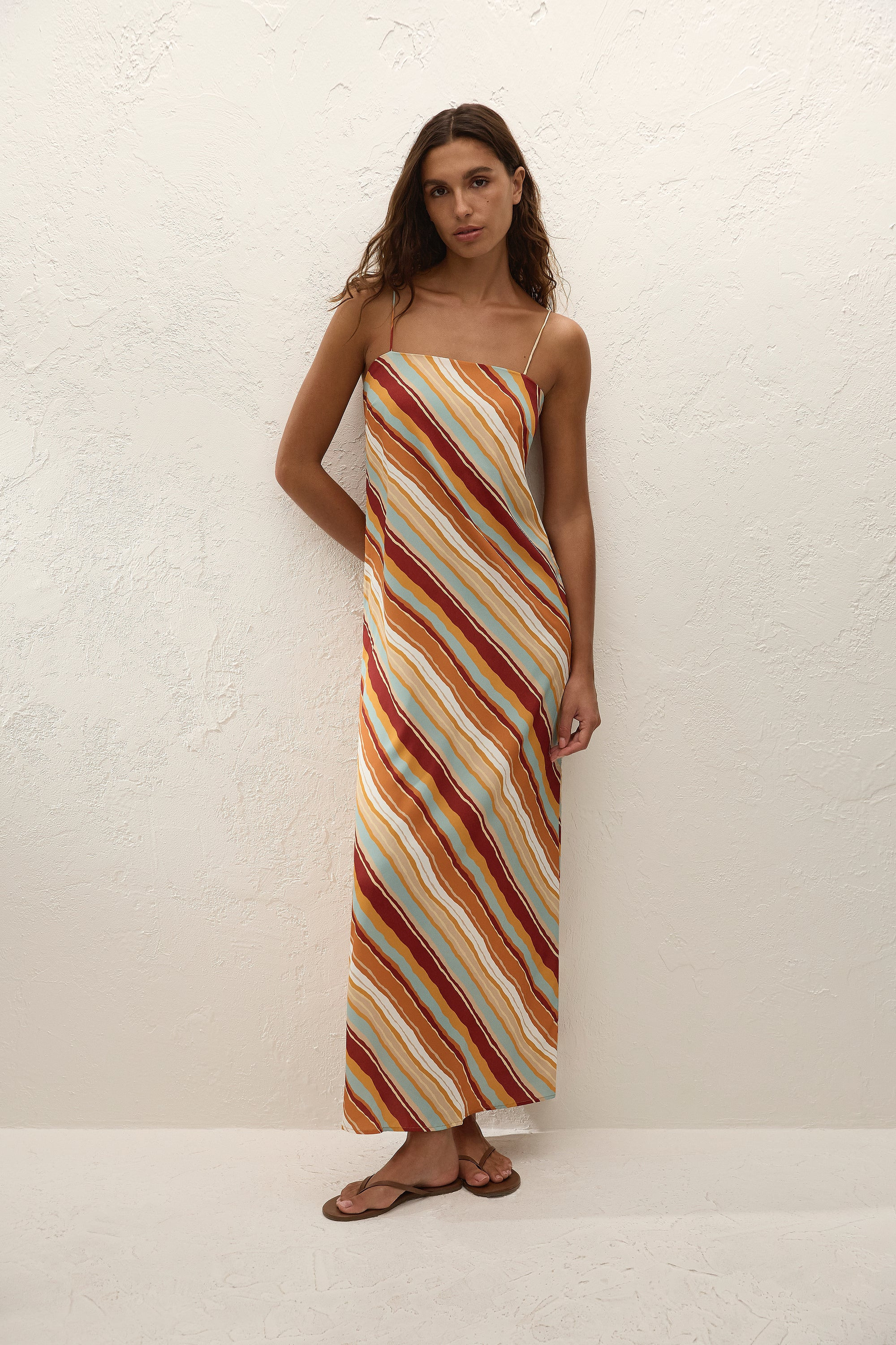 Muni Maxi Dress Carmen Stripe, M / CARMEN STRIPE | Faithfull (AU)