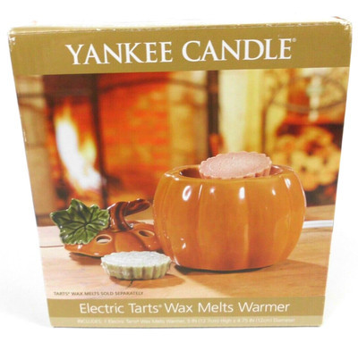 Yankee Candle Electric Tarts Wax Melts Warmer Pumpkin Orange Fall Halloween New | eBay US