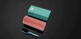 GHD GLIDE® HAIR STRAIGHTENER BRUSH IN ALLURING JADE | GHD (AU)