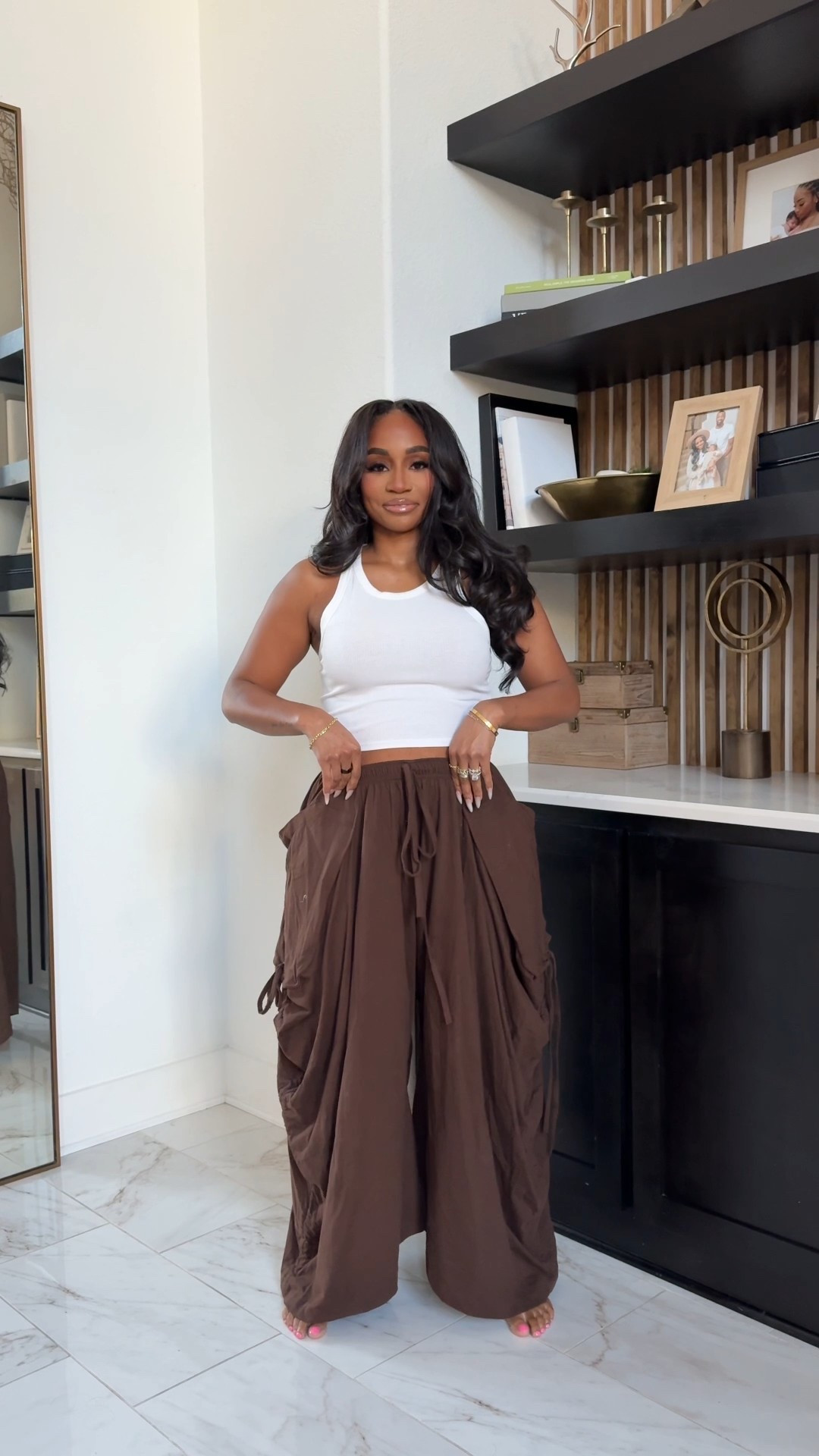 Palazzo pant find! Comes in multiple prints! Super comfy and stylish!

#LTKootd #LTKFindsUnder50