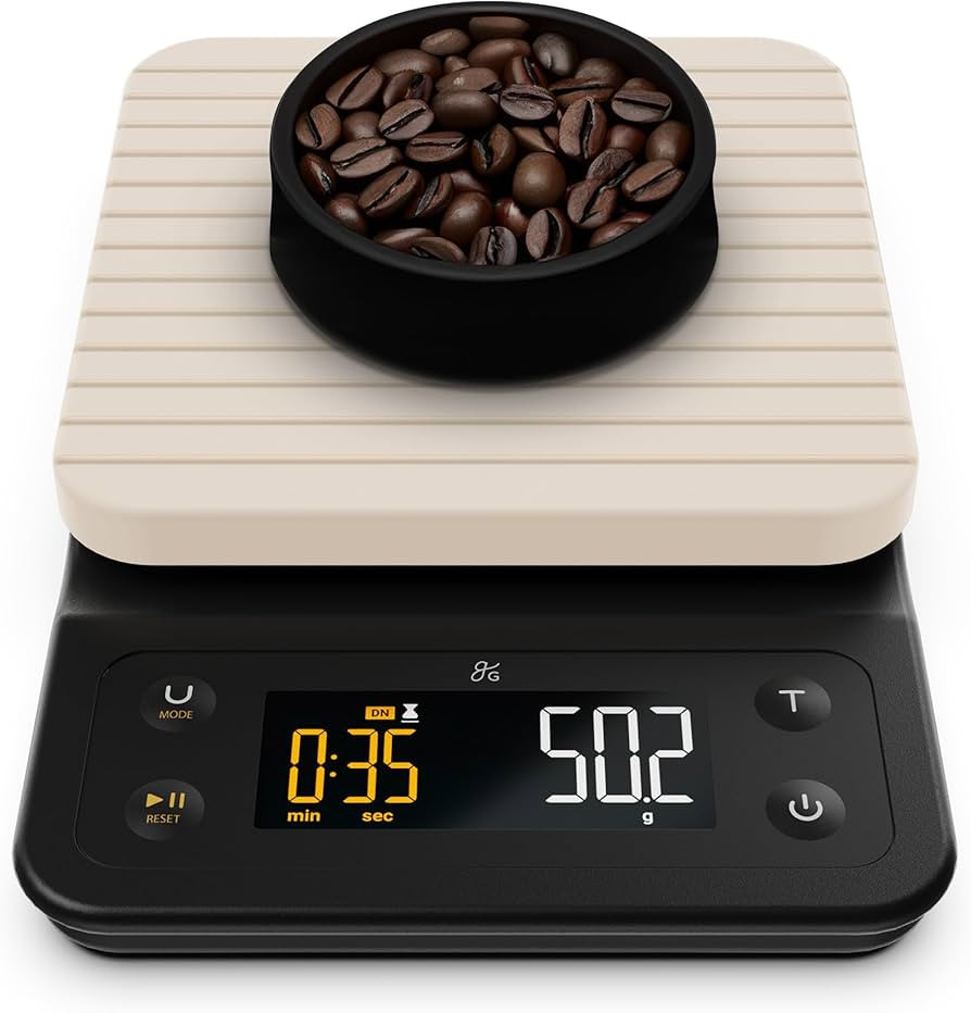 Greater Goods 0.1g Precision Coffee Scale with Timer – 3kg Digital Scale for Pour-Over, Espress... | Amazon (US)